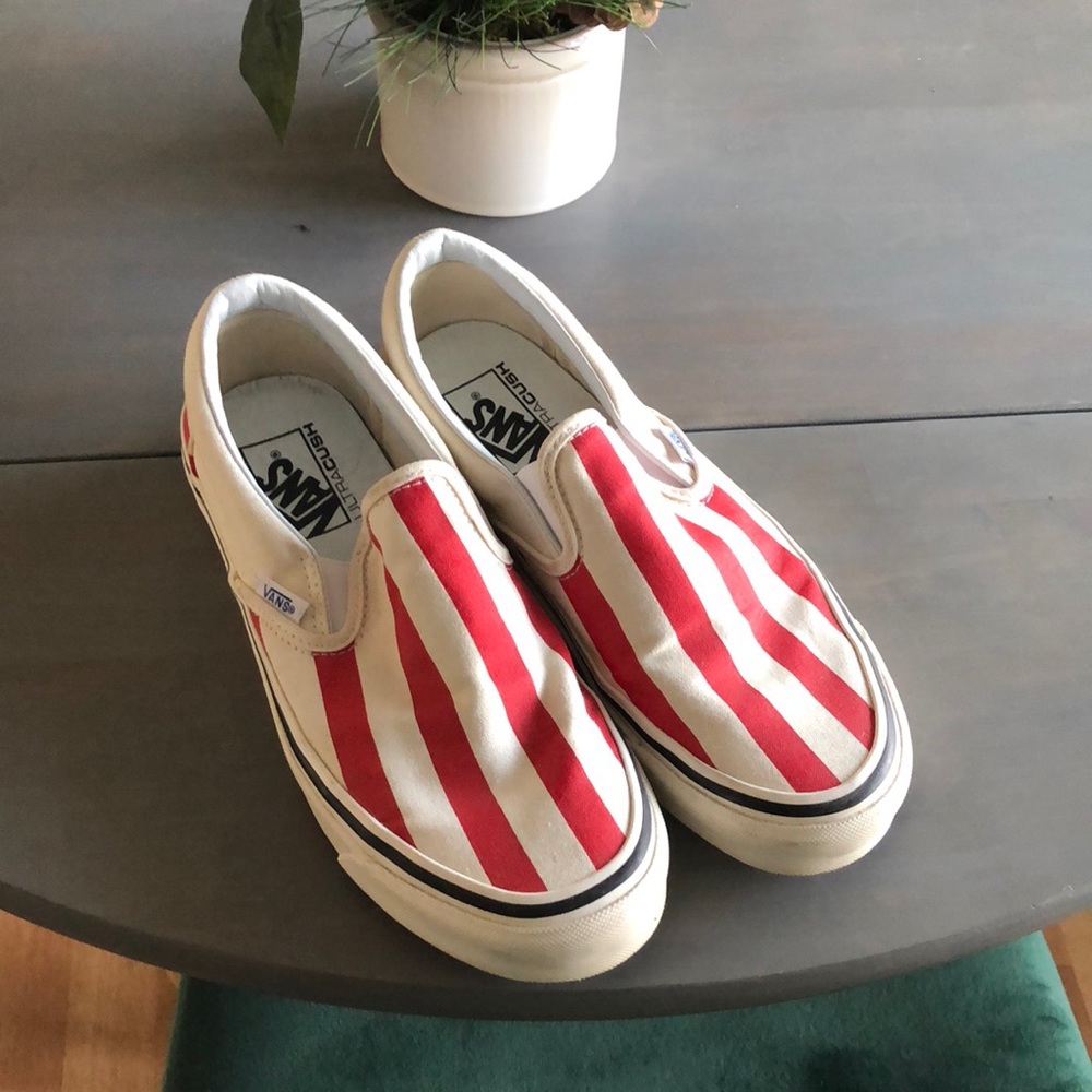 Size 9 slip on vans.